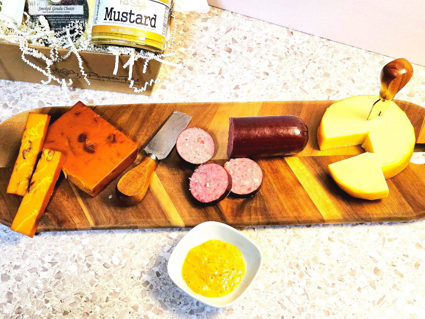 Smoky Rustic Indulgence Basket