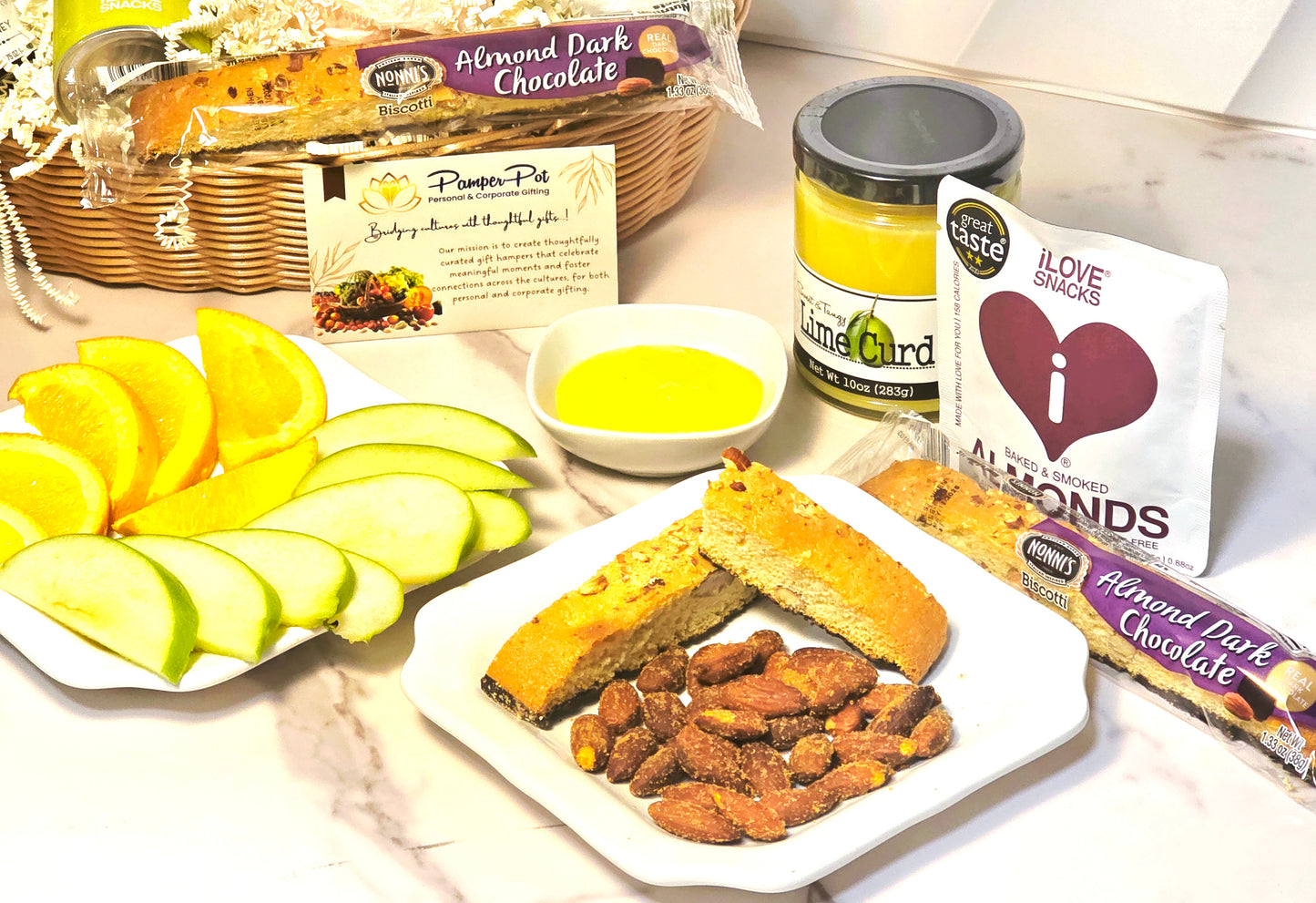 Citrus & Crunch Harmony Basket