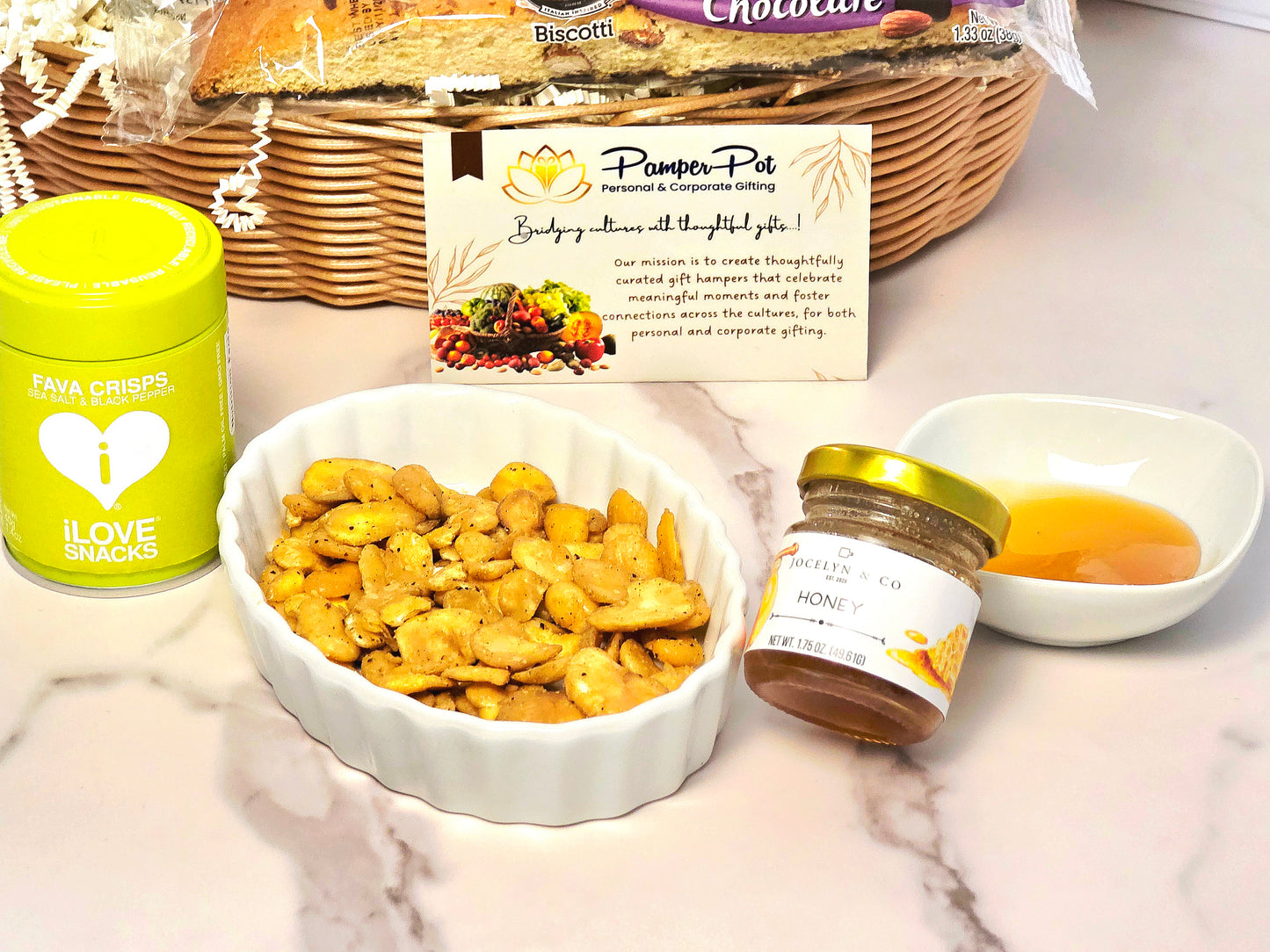 Citrus & Crunch Harmony Basket
