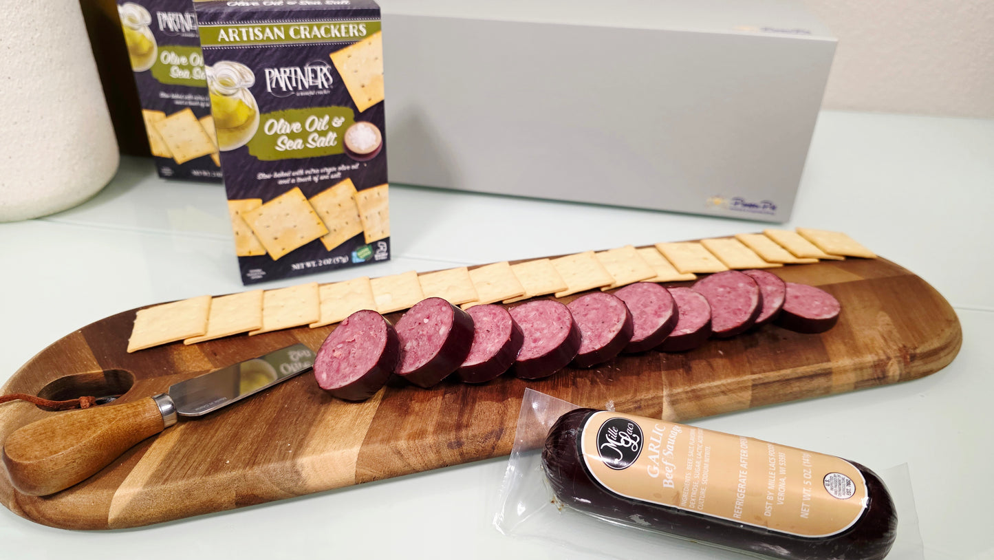 Gourmet Delights Charcuterie Basket