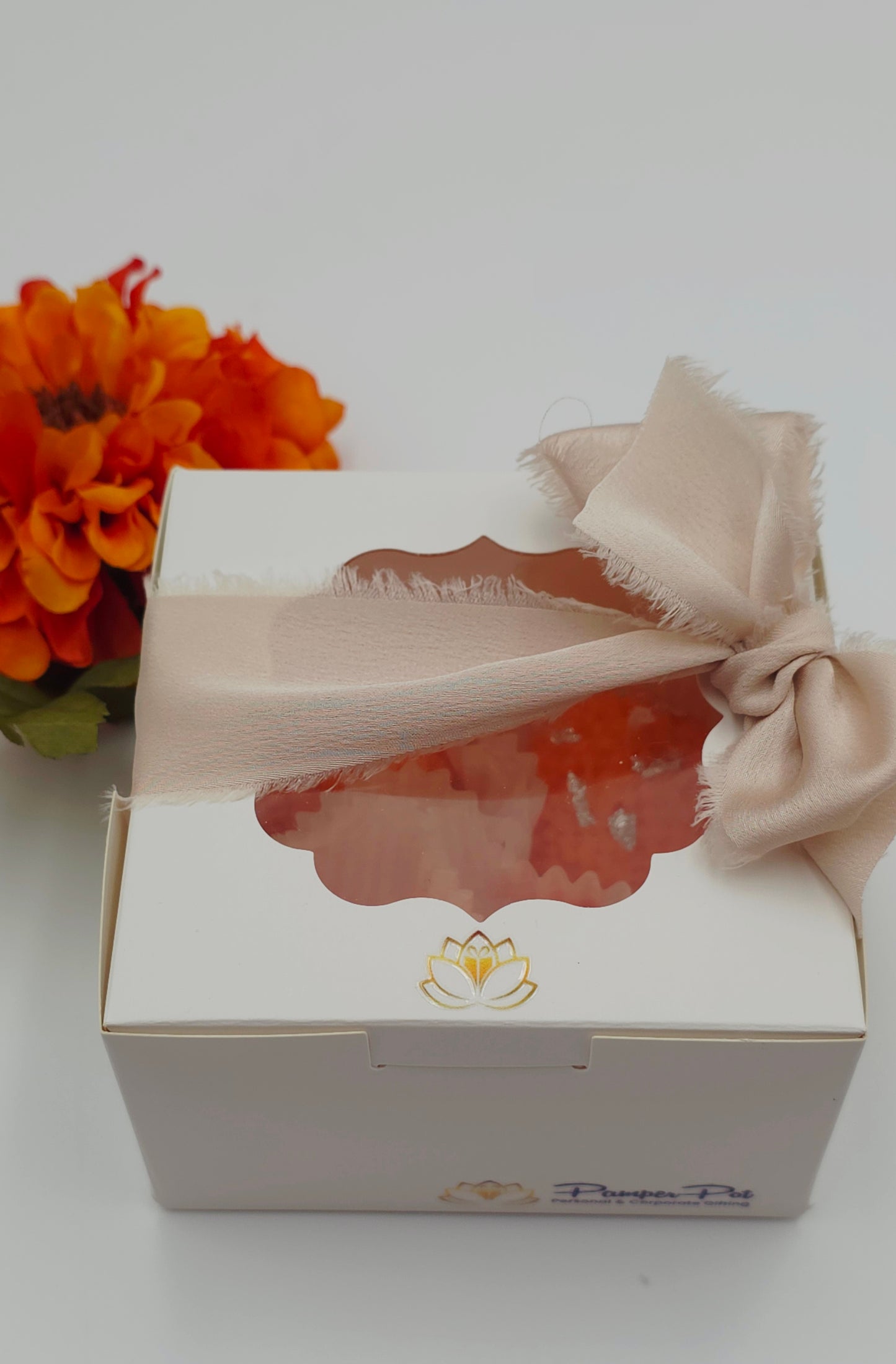 Golden delights - Set of 4 Festive Candles