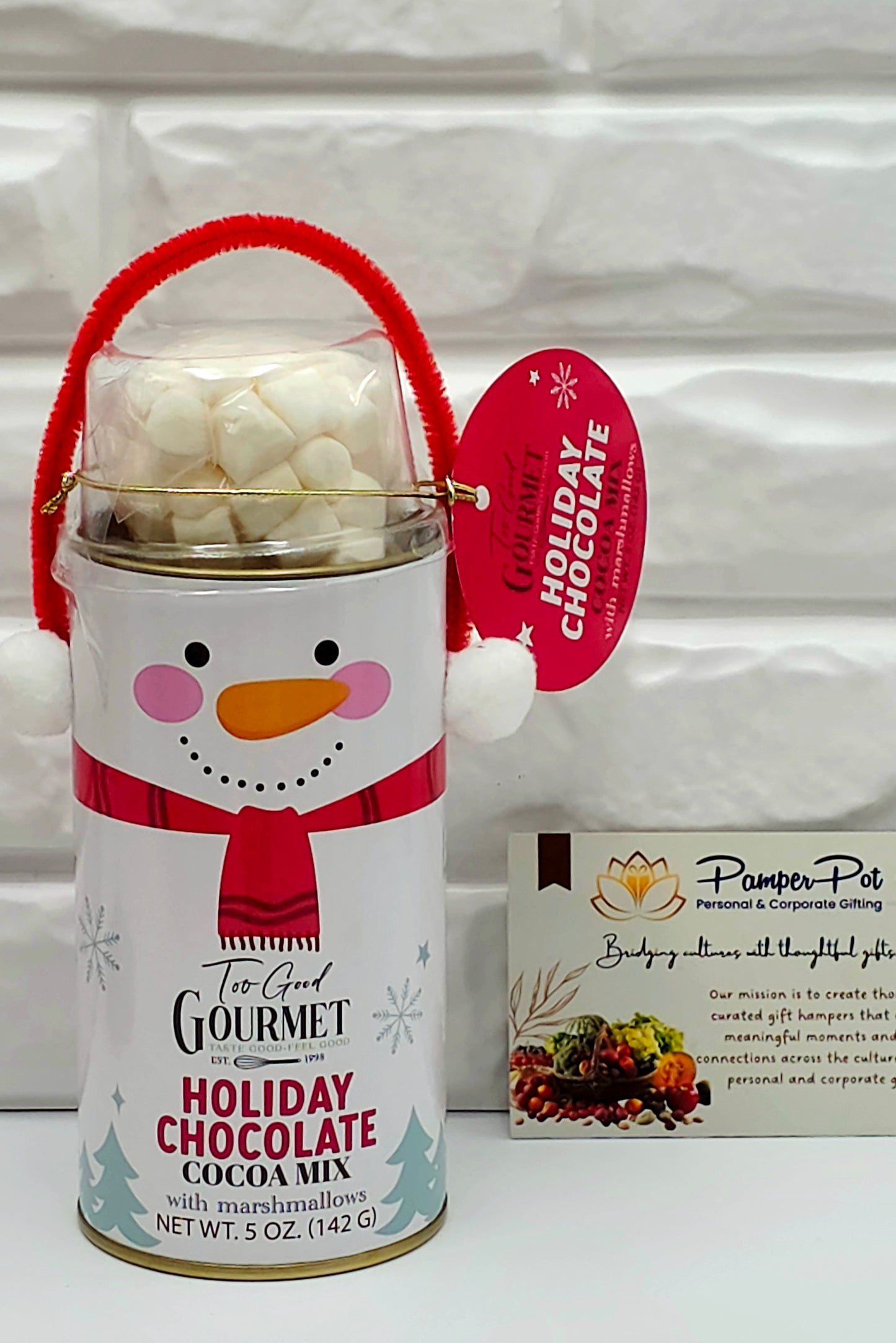 Holiday Indulgence Wicker Basket