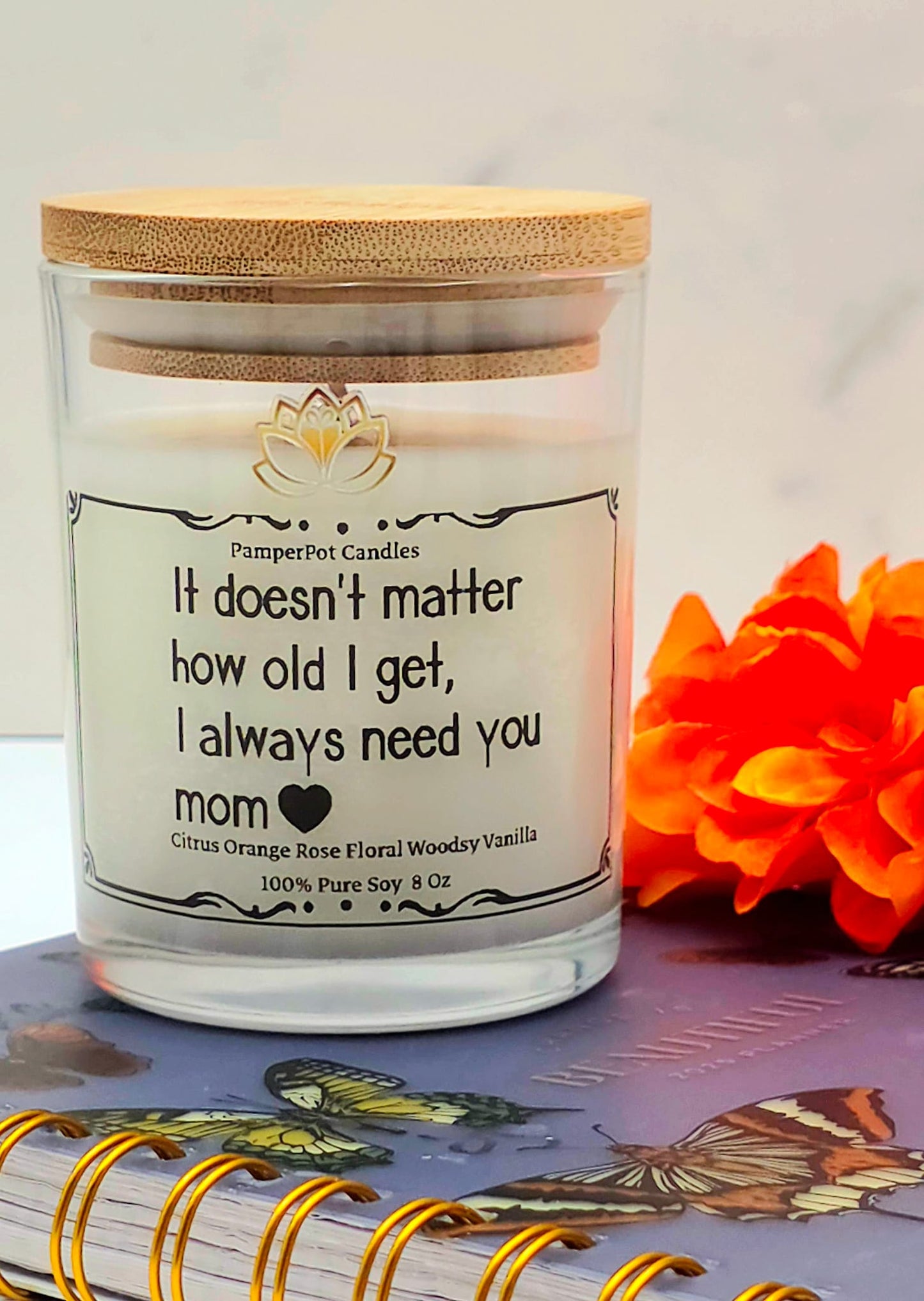 "Forever Your Little Light" Candle
