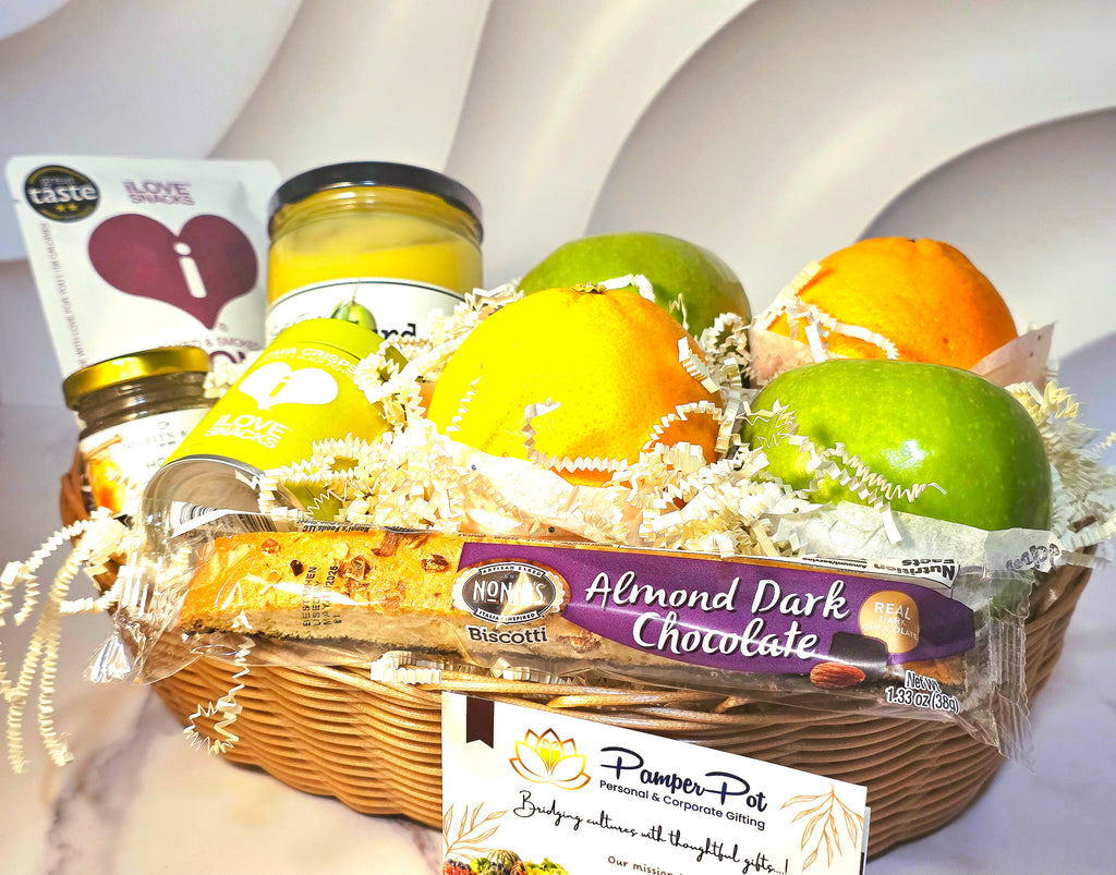 Citrus & Crunch Harmony Basket
