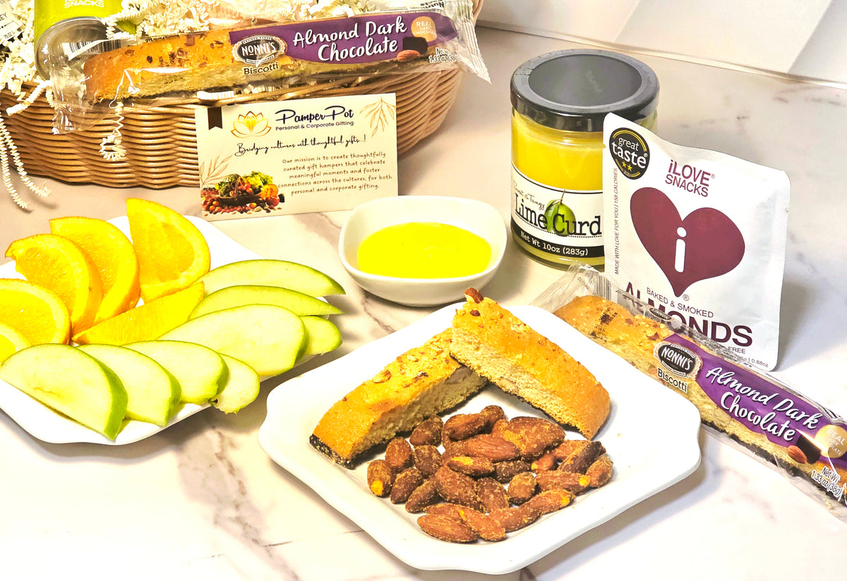 Citrus & Crunch Harmony Basket