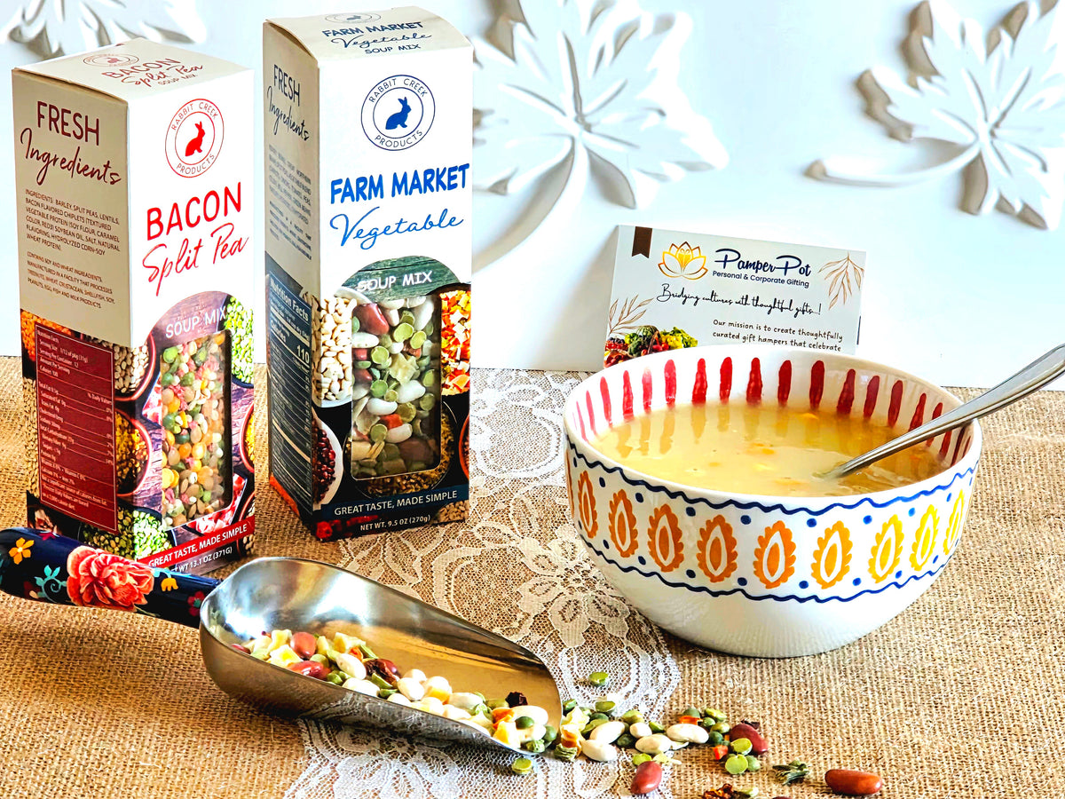The Cozy Soup & Snack Medley