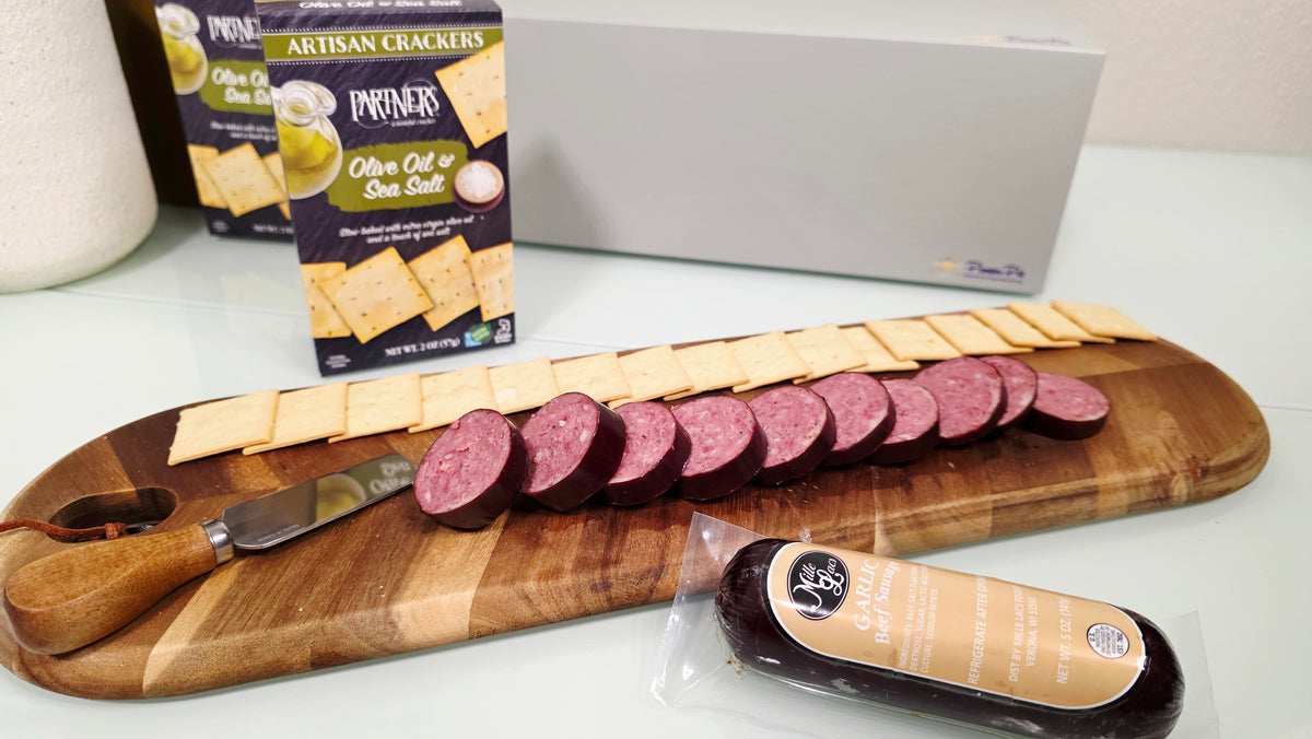 Gourmet Delights Charcuterie Basket