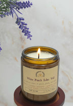 White Peach Lilac Veil