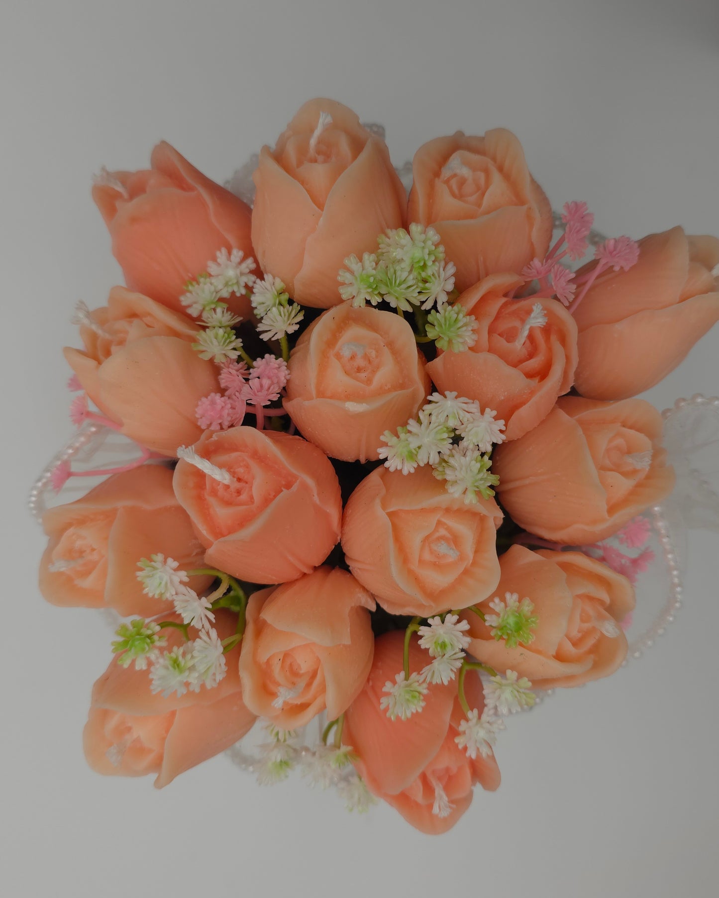 Velour Gift Box Set - Bouquet of Tulips