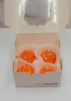 Golden delights - Set of 4 Festive Candles