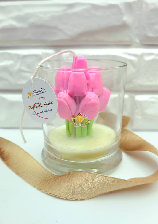 Tulip Whisper Serenity Candle