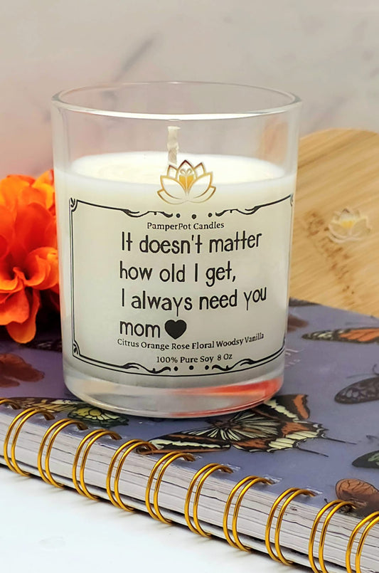 "Forever Your Little Light" Candle