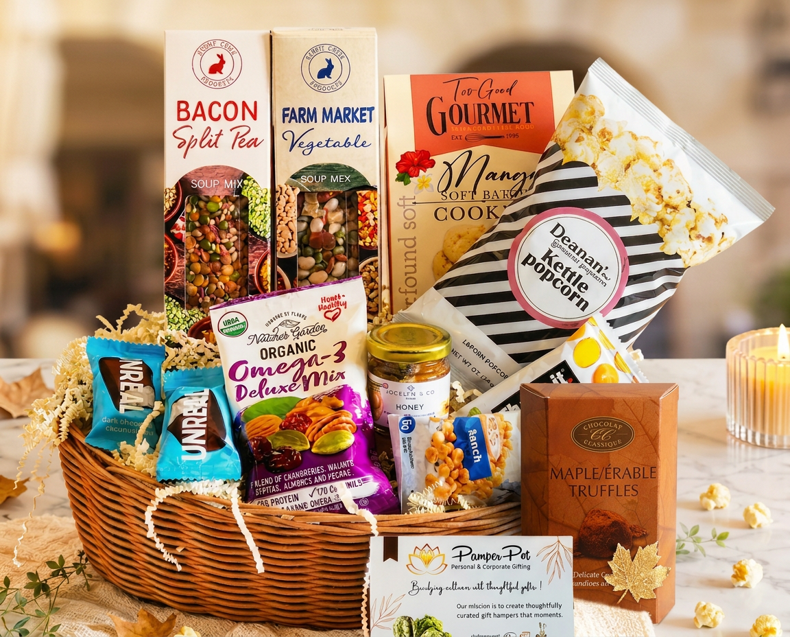The Cozy Soup & Snack Medley